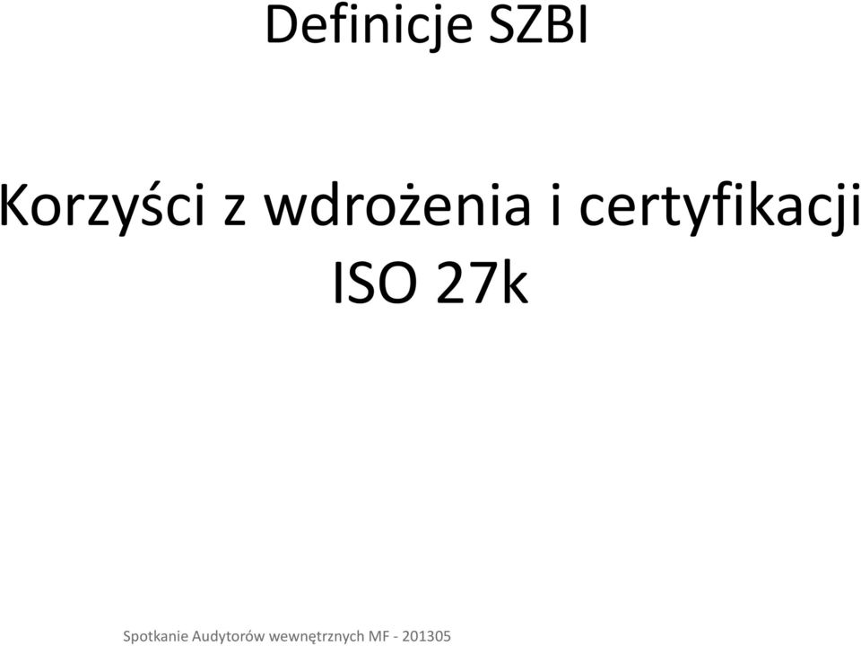 z wdrożenia i