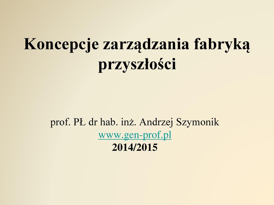 PŁ dr hab. inż.