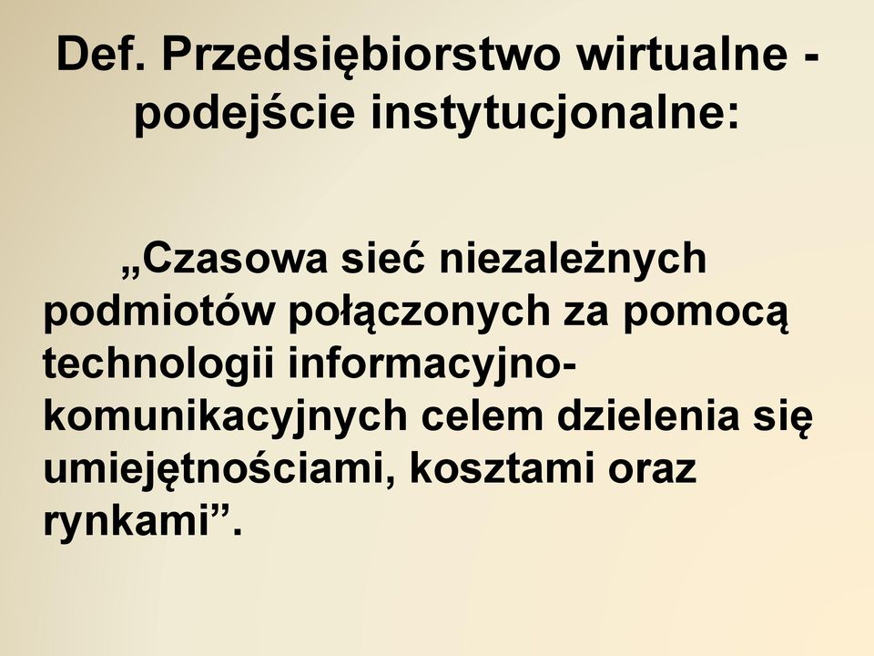 połączonych za pomocą technologii