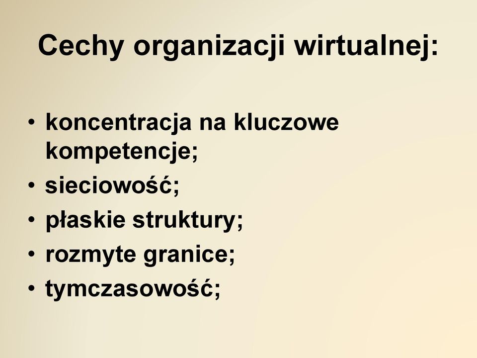 kompetencje; sieciowość; płaskie