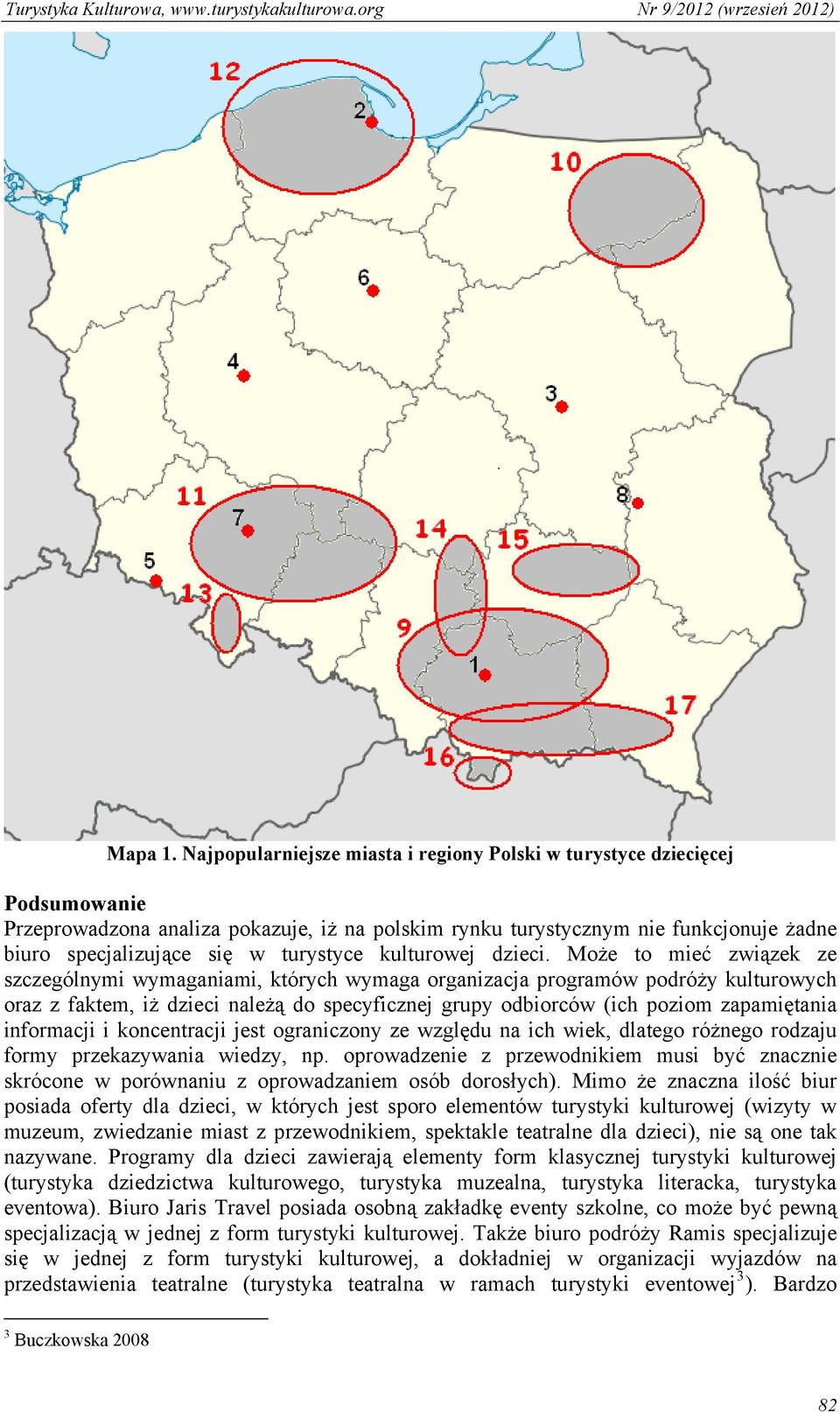 turystyce kulturowej dzieci.