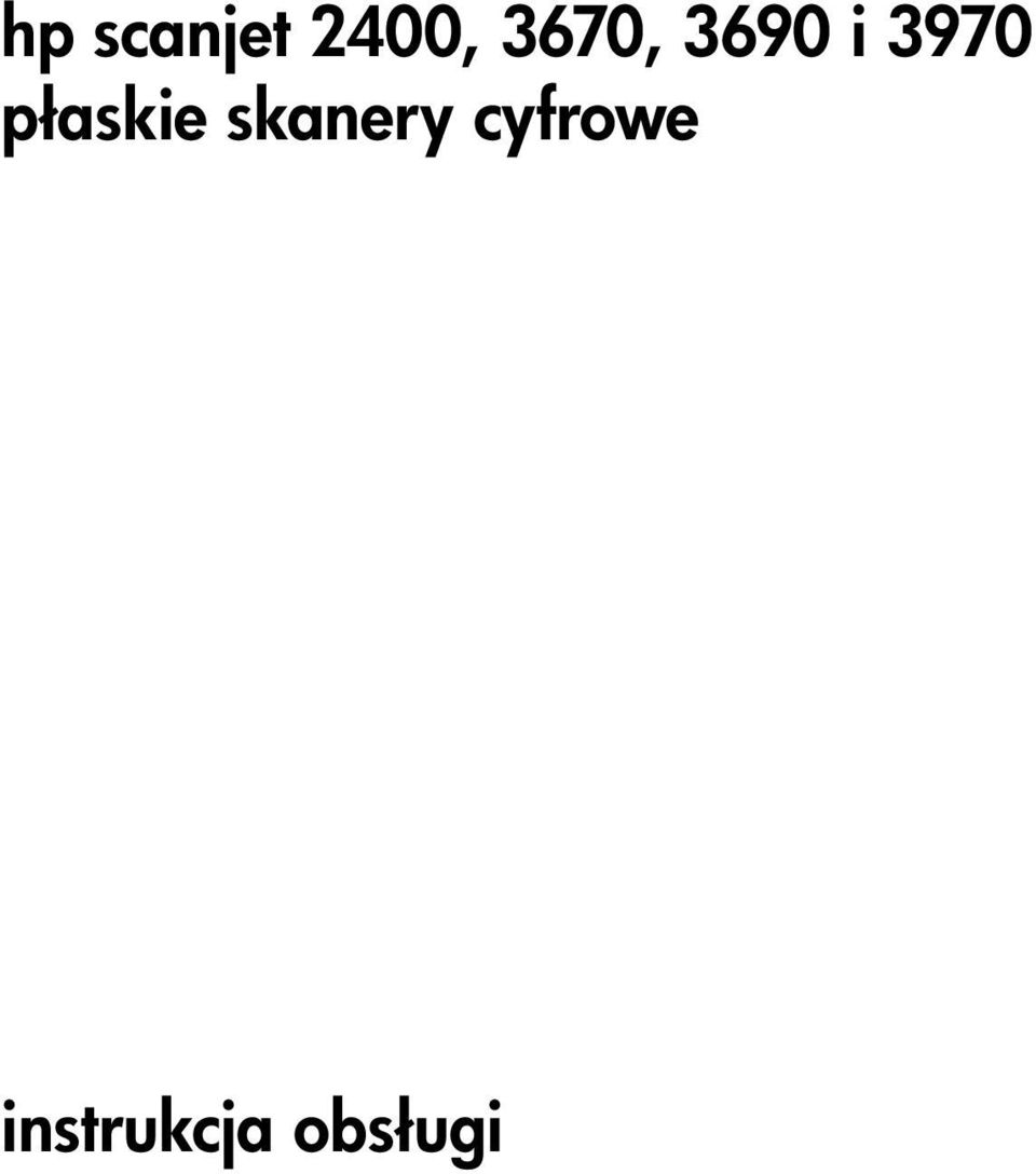 płaskie skanery