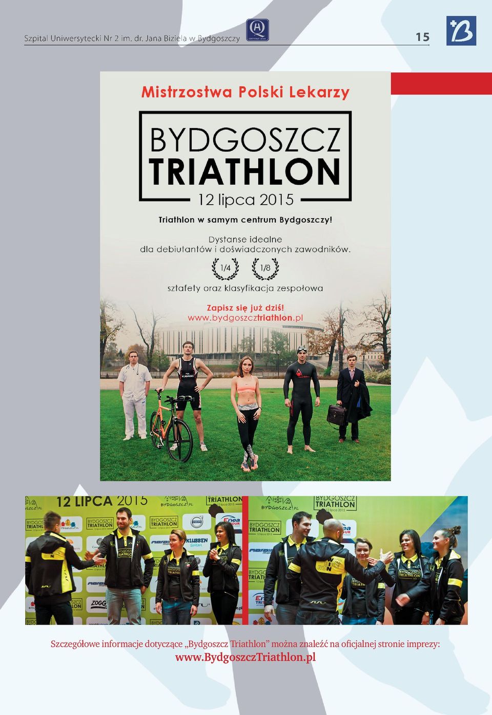 informacje dotyczące Bydgoszcz Triathlon można