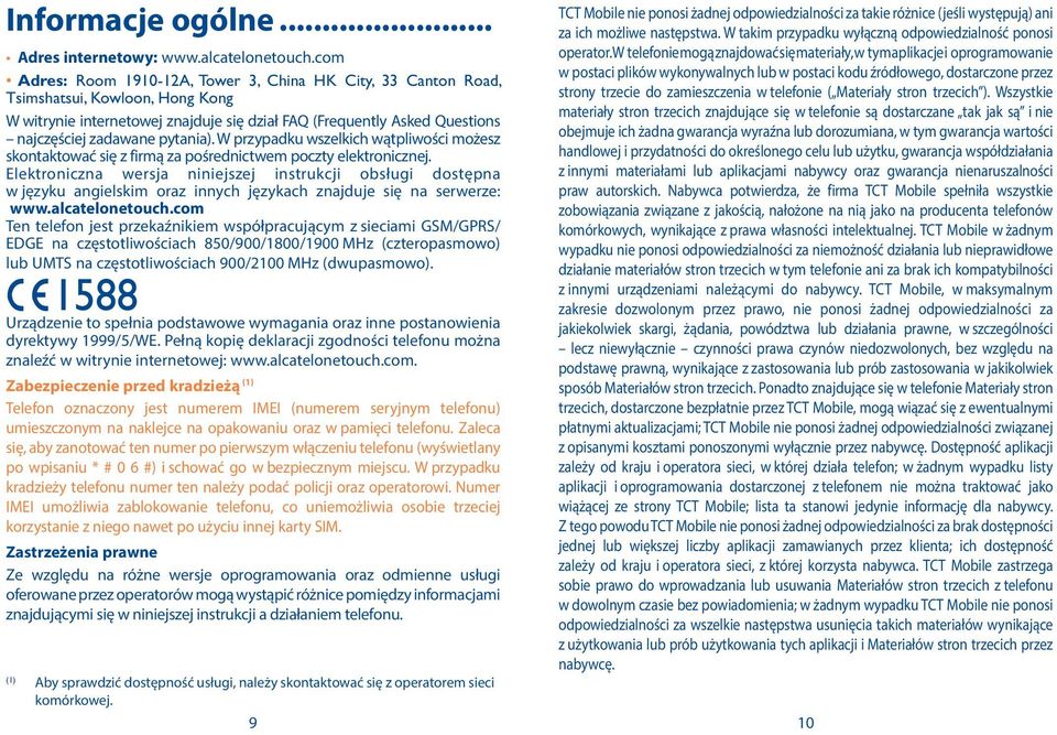 pytania). W przypadku wszelkich wątpliwości możesz skontaktować się z firmą za pośrednictwem poczty elektronicznej.