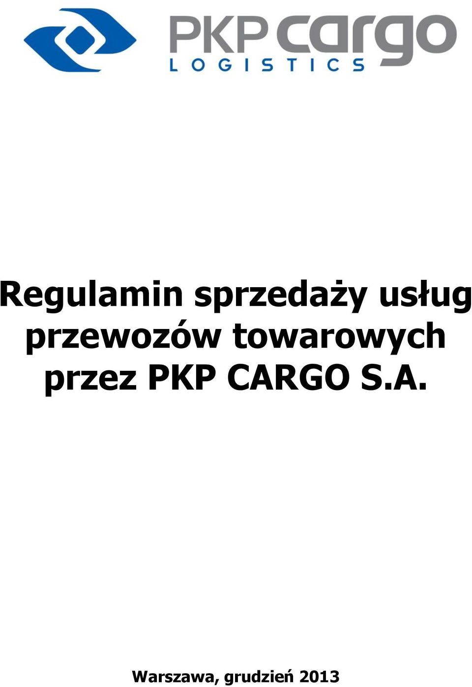 towarowych przez PKP