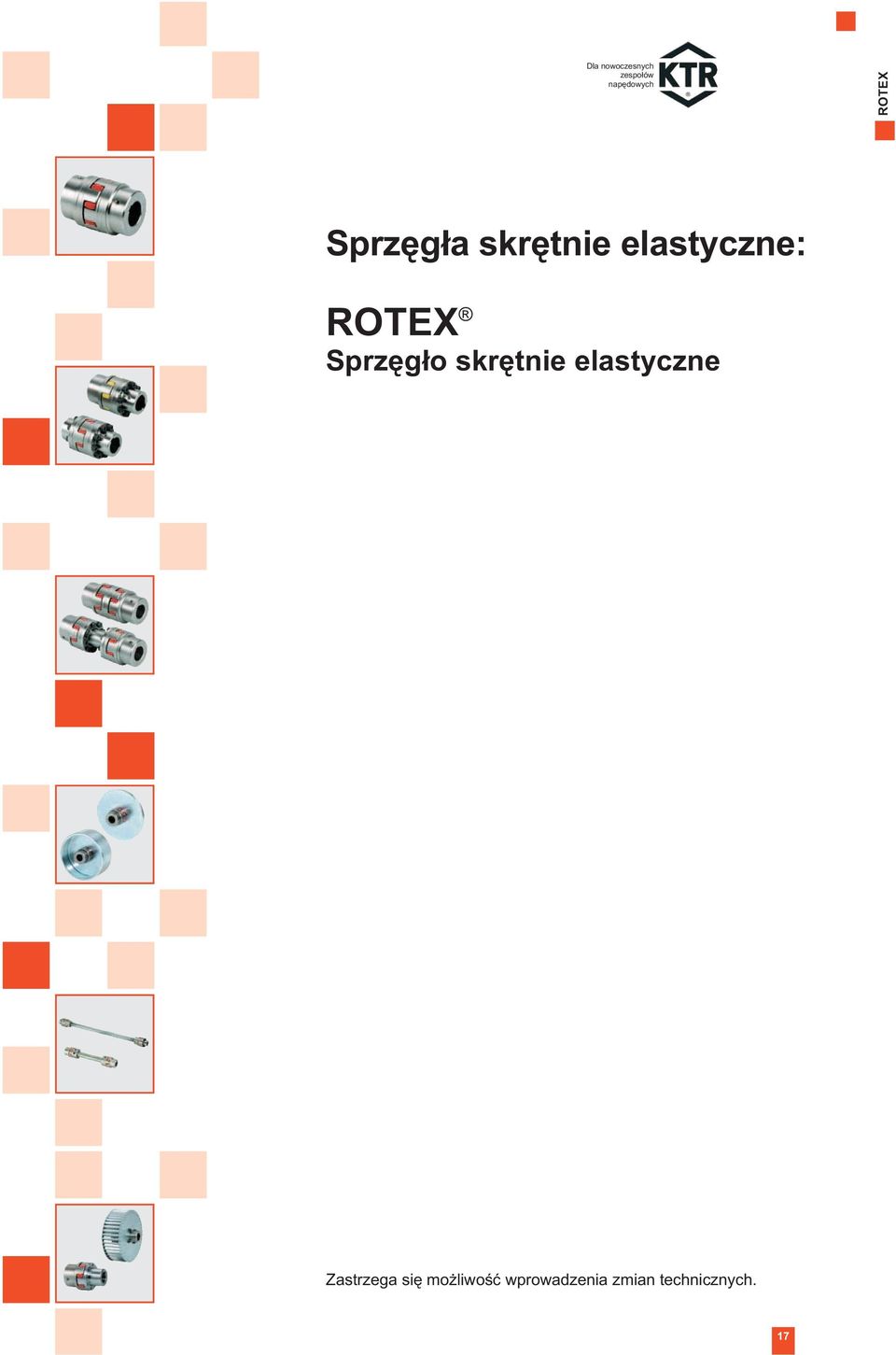 skrętnie elastyczne Zastrzega