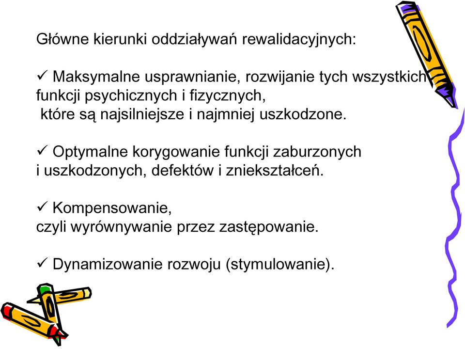 uszkodzone.