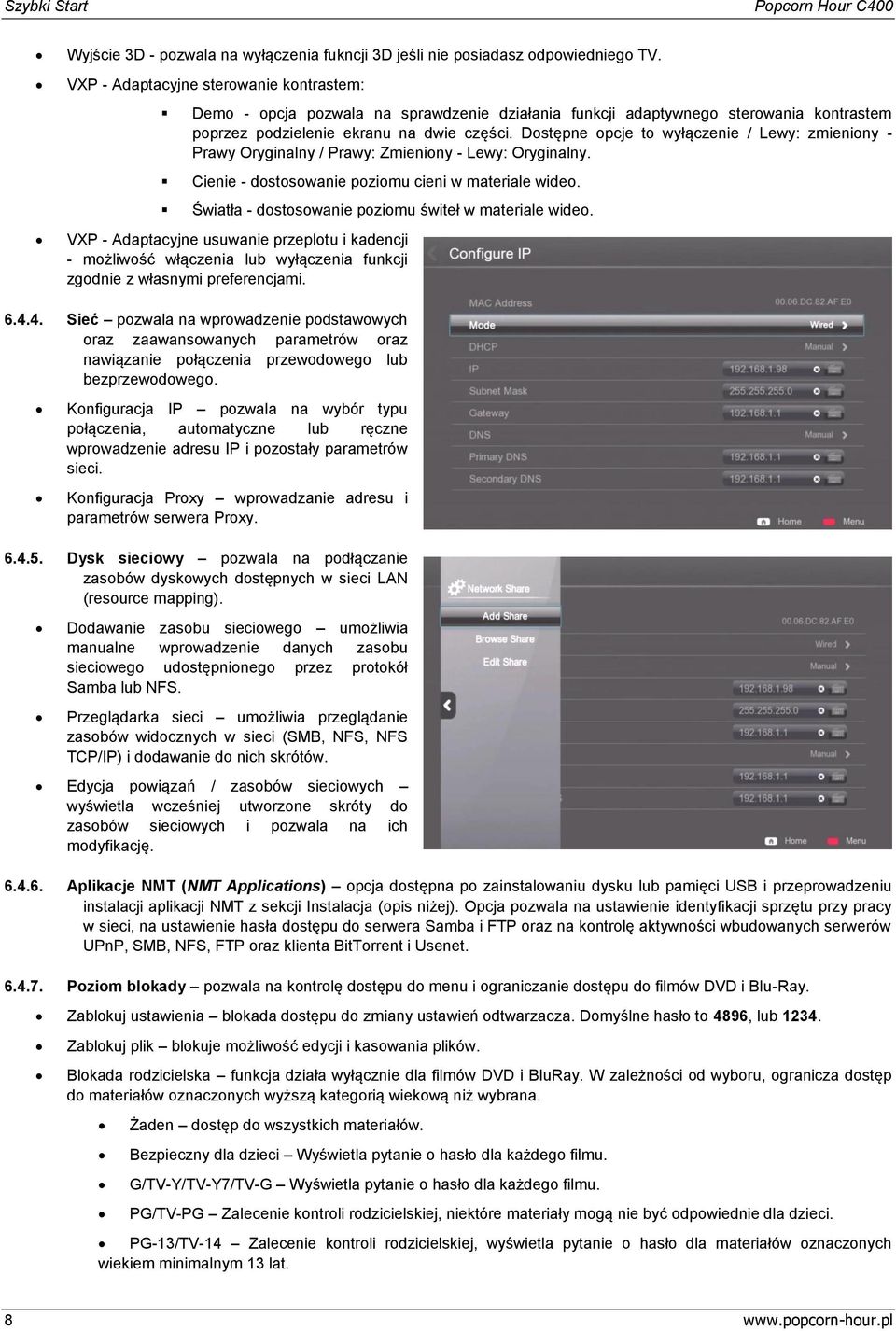 Dstępne pcje t wyłączenie / Lewy: zmieniny - Prawy Oryginalny / Prawy: Zmieniny - Lewy: Oryginalny. Cienie - dstswanie pzimu cieni w materiale wide. Światła - dstswanie pzimu świteł w materiale wide.