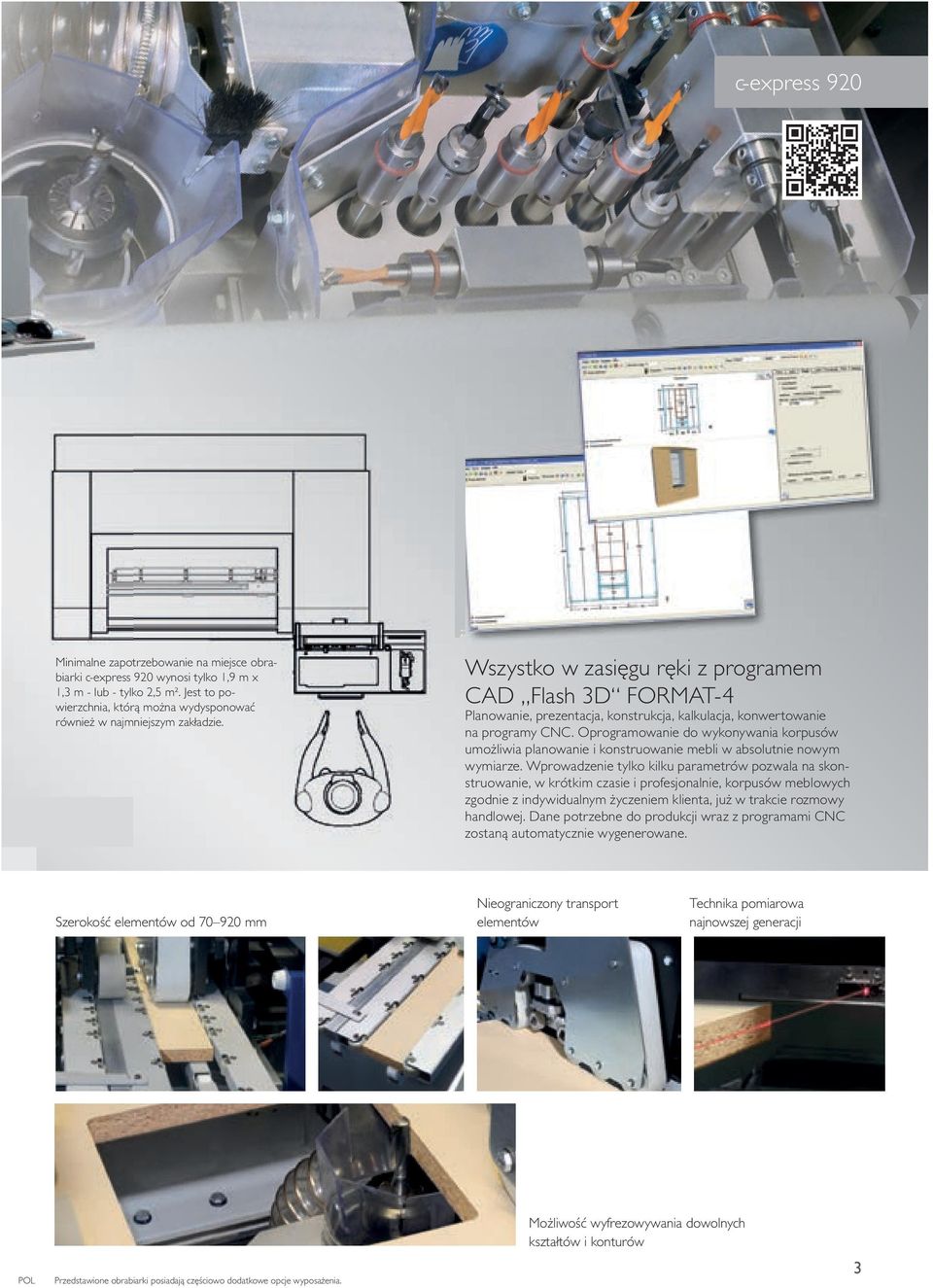 Wszystko w zasięgu ręki z programem CAD Flash 3D FORMAT-4 Planowanie, prezentacja, konstrukcja, kalkulacja, konwertowanie na programy CNC.