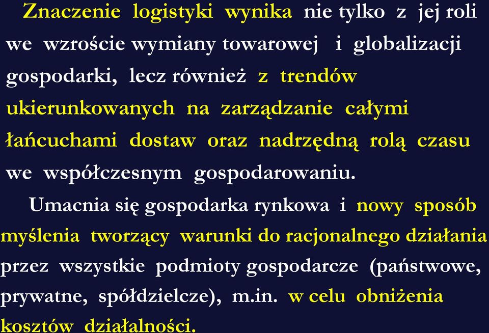 współczesnym gospodarowaniu.