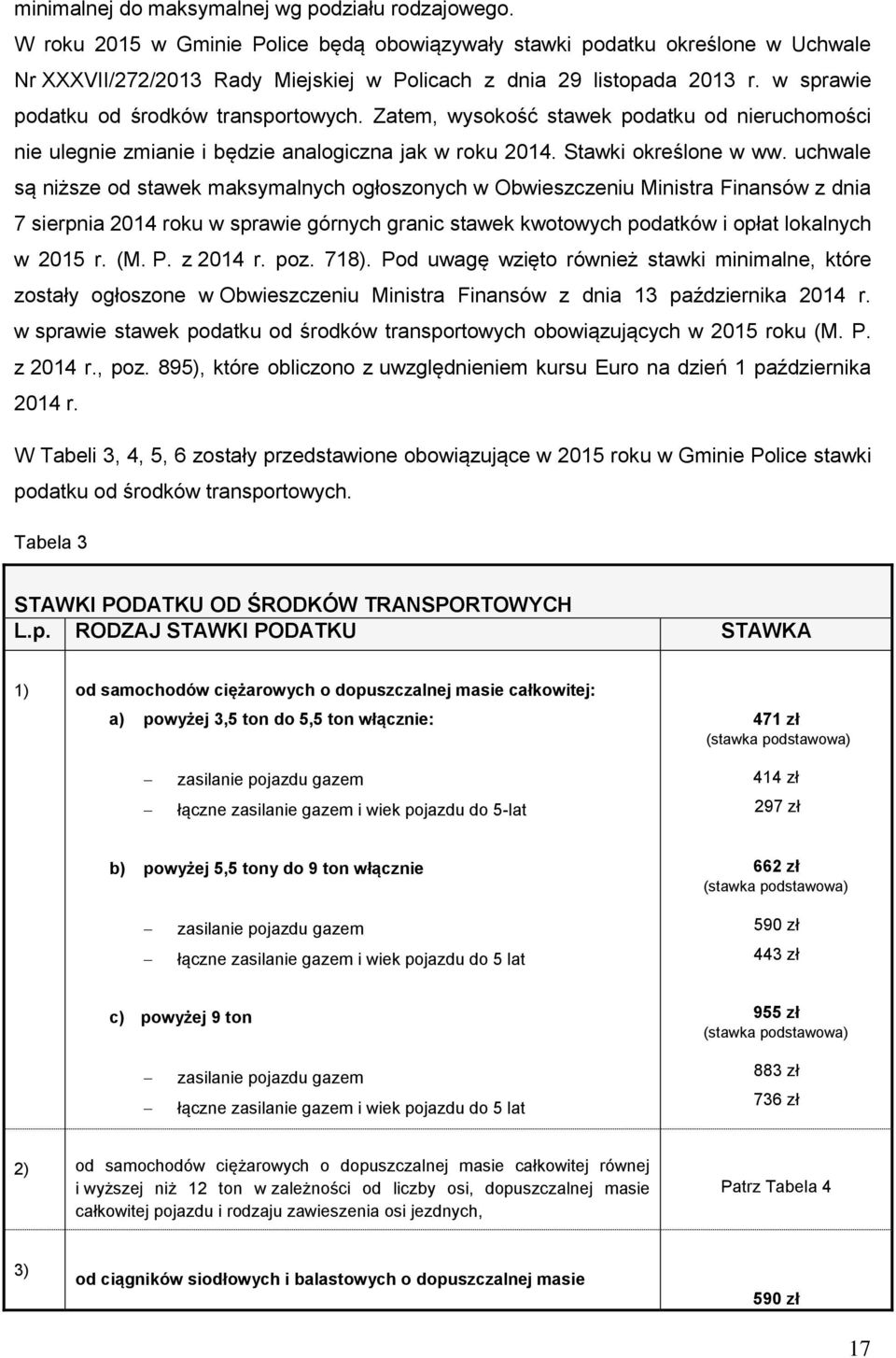 Zatem, wysokość stawek podatku od nieruchomości nie ulegnie zmianie i będzie analogiczna jak w roku 2014. Stawki określone w ww.