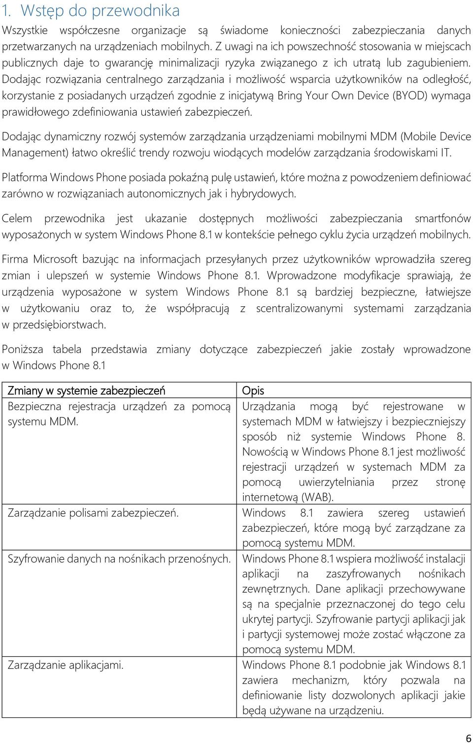 Dodając rozwiązania centralnego zarządzania i możliwość wsparcia użytkowników na odległość, korzystanie z posiadanych urządzeń zgodnie z inicjatywą Bring Your Own Device (BYOD) wymaga prawidłowego