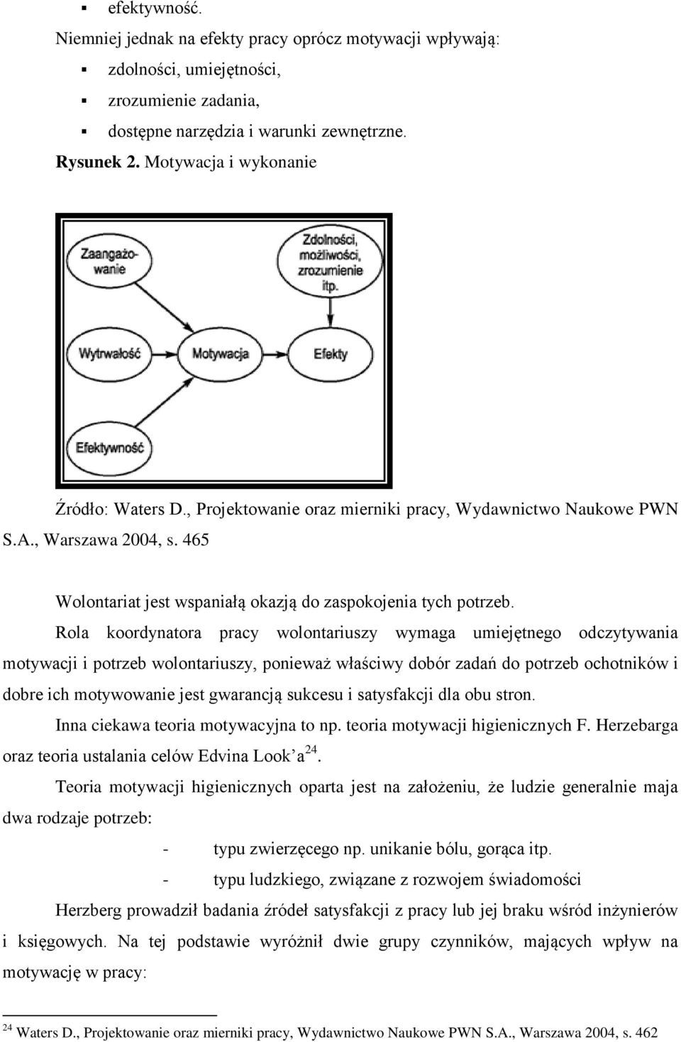 Rola koordynatora pracy wolontariuszy wymaga umiejętnego odczytywania motywacji i potrzeb wolontariuszy, ponieważ właściwy dobór zadań do potrzeb ochotników i dobre ich motywowanie jest gwarancją