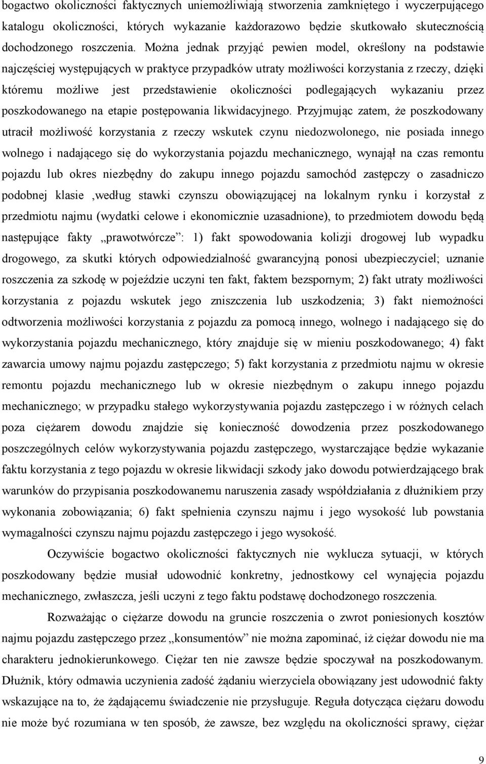 okoliczności podlegających wykazaniu przez poszkodowanego na etapie postępowania likwidacyjnego.