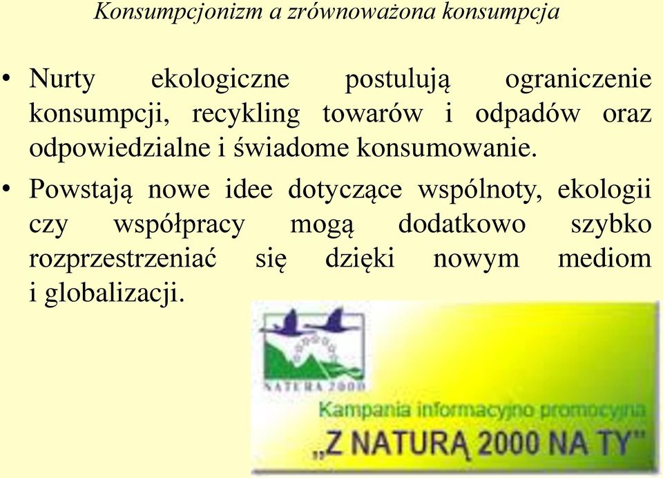 Powstają nowe idee dotyczące wspólnoty, ekologii czy współpracy