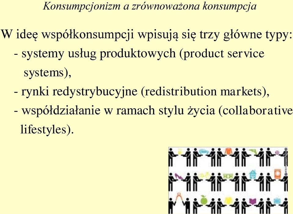 rynki redystrybucyjne (redistribution markets), -