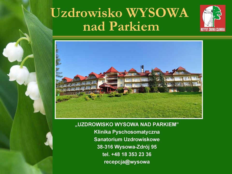 Pyschosomatyczna Sanatorium Uzdrowiskowe