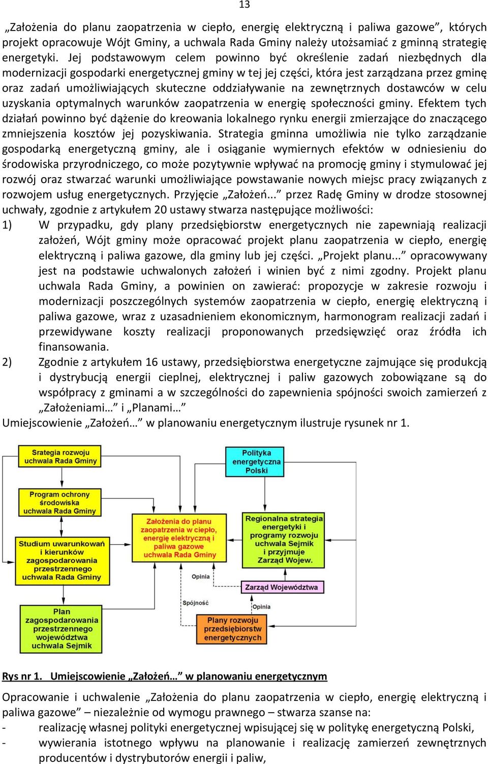 oddziaływanie na zewnętrznych dostawców w celu uzyskania optymalnych warunków zaopatrzenia w energię społeczności gminy.