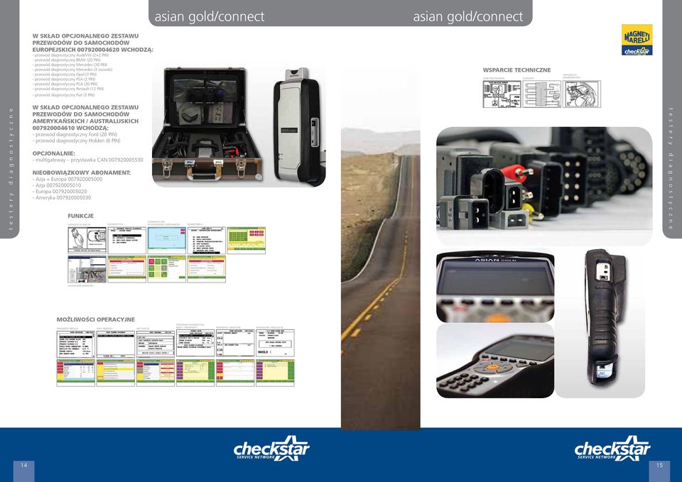 PIN) - przewód diagnostyczny Renault (12 PIN) - przewód diagnostyczny Fiat (3 PIN) WSPARCIE TECHNICZNE DANE PODSTAWOWE: SCHEMATY: LOKALIZACJA KOMPONENTÓW: W skład opcjonalnego zestawu przewodów do