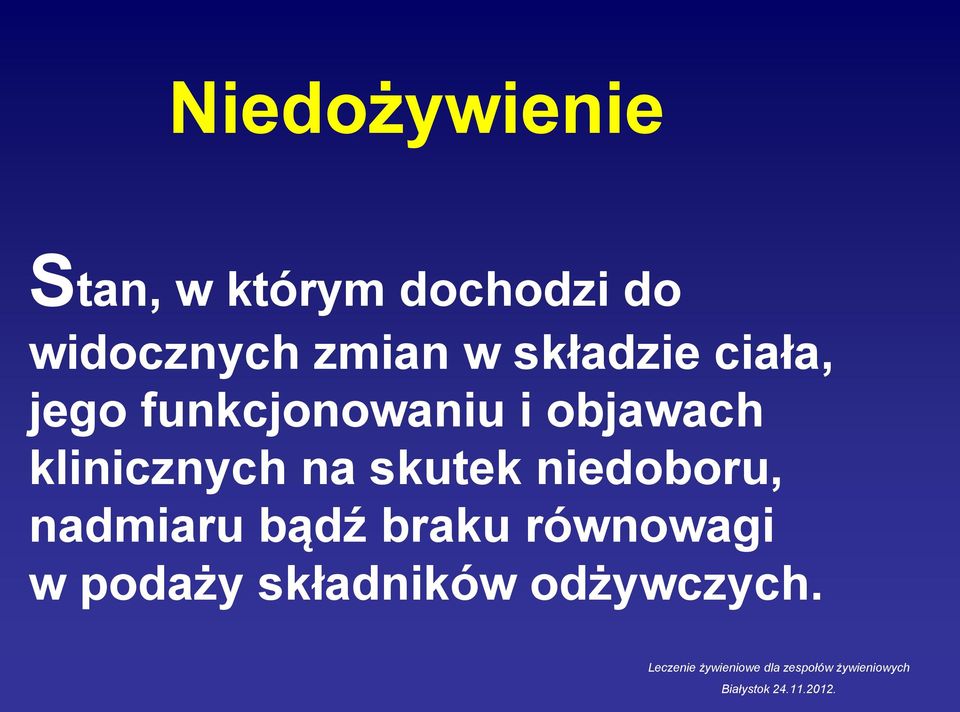 funkcjonowaniu i objawach klinicznych na skutek