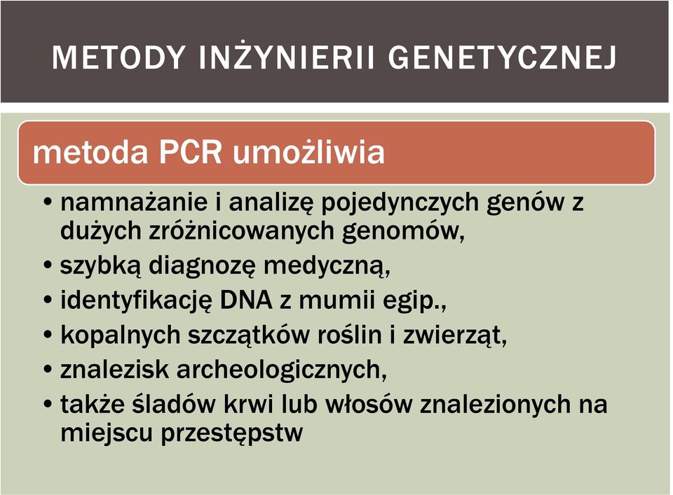 identyfikację DNA z mumii egip.