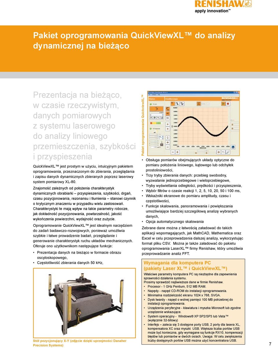 system pomiarowy XL-80.