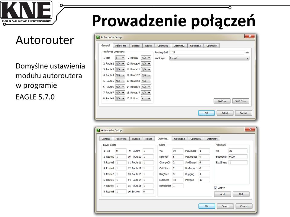 ustawienia modułu