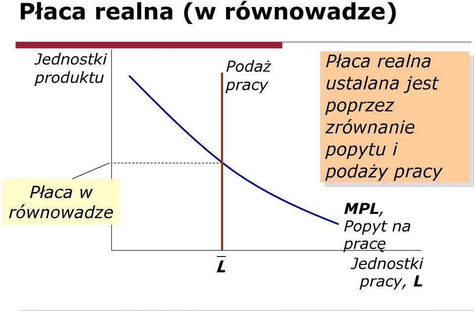 ustalana jest poprzez zrównanie popytu i