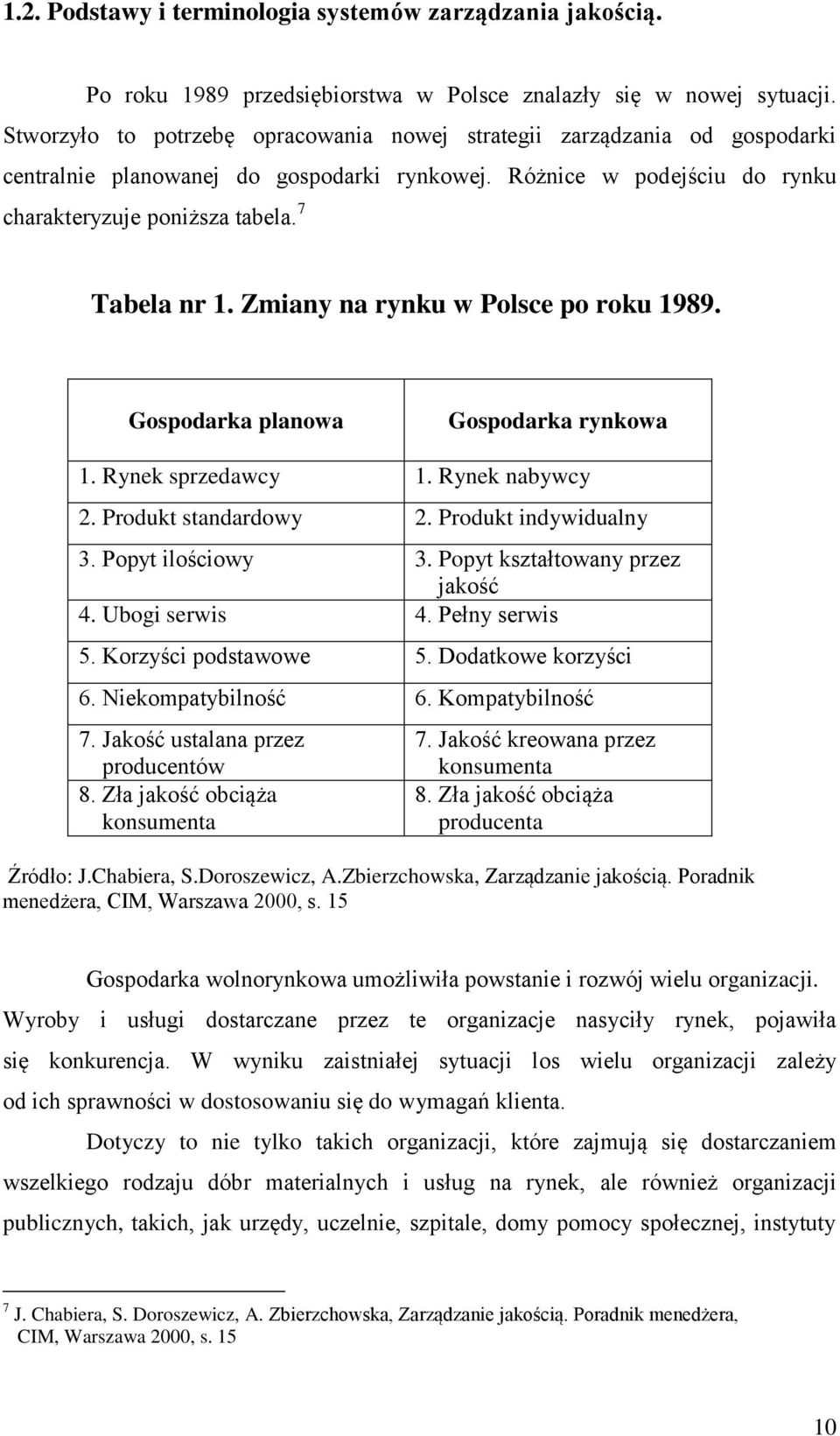 Zmiany na rynku w Polsce po roku 1989. Gospodarka planowa Gospodarka rynkowa 1. Rynek sprzedawcy 1. Rynek nabywcy 2. Produkt standardowy 2. Produkt indywidualny 3. Popyt ilościowy 3.