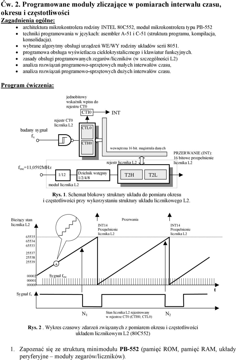 programowania w językach: asembler A-51 i C-51 (struktura programu, kompilacja, konsolidacja). wybrane algorytmy obsługi urządzeń WE/WY rodziny układów serii 8051.