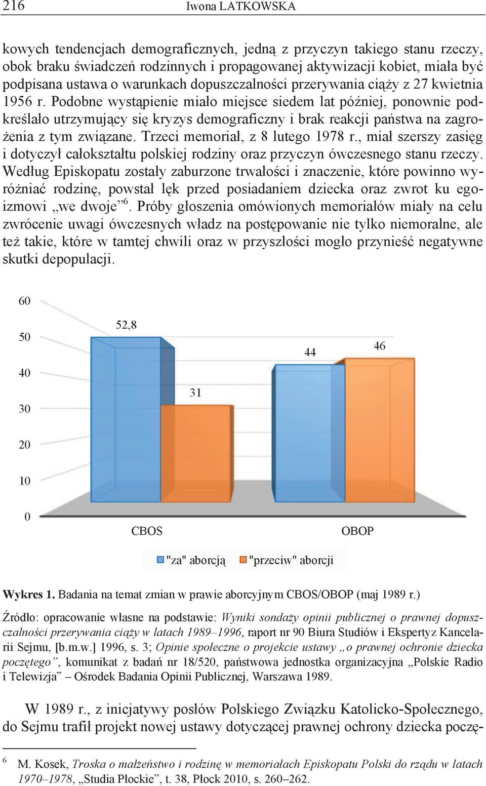 Podobne wystąpienie miało miejsce siedem lat później, ponownie podkreślało utrzymujący się kryzys demograficzny i brak reakcji państwa na zagrożenia z tym związane. Trzeci memoriał, z 8 lutego 1978 r.