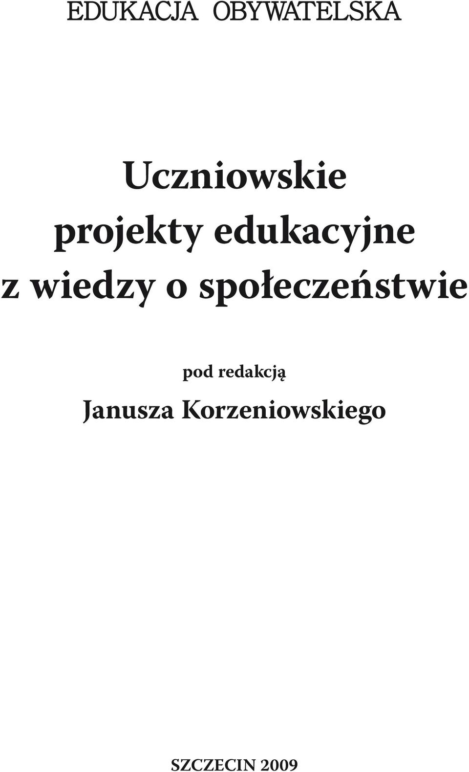 społeczeństwie pod