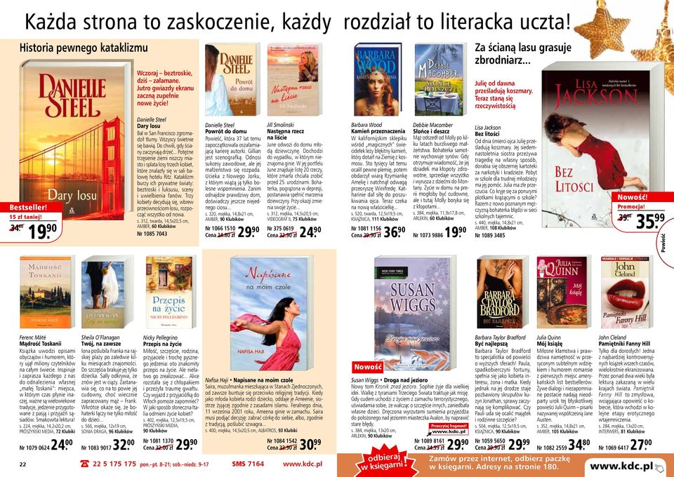 90 Danielle Steel Dary losu Bal w San Francisco zgromadził tłumy. Wszyscy świetnie się bawią. Do chwili, gdy ściany zaczynają drżeć.