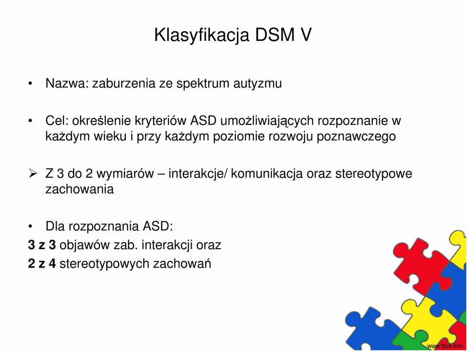 poznawczego Z 3 do 2 wymiarów interakcje/ komunikacja oraz stereotypowe zachowania