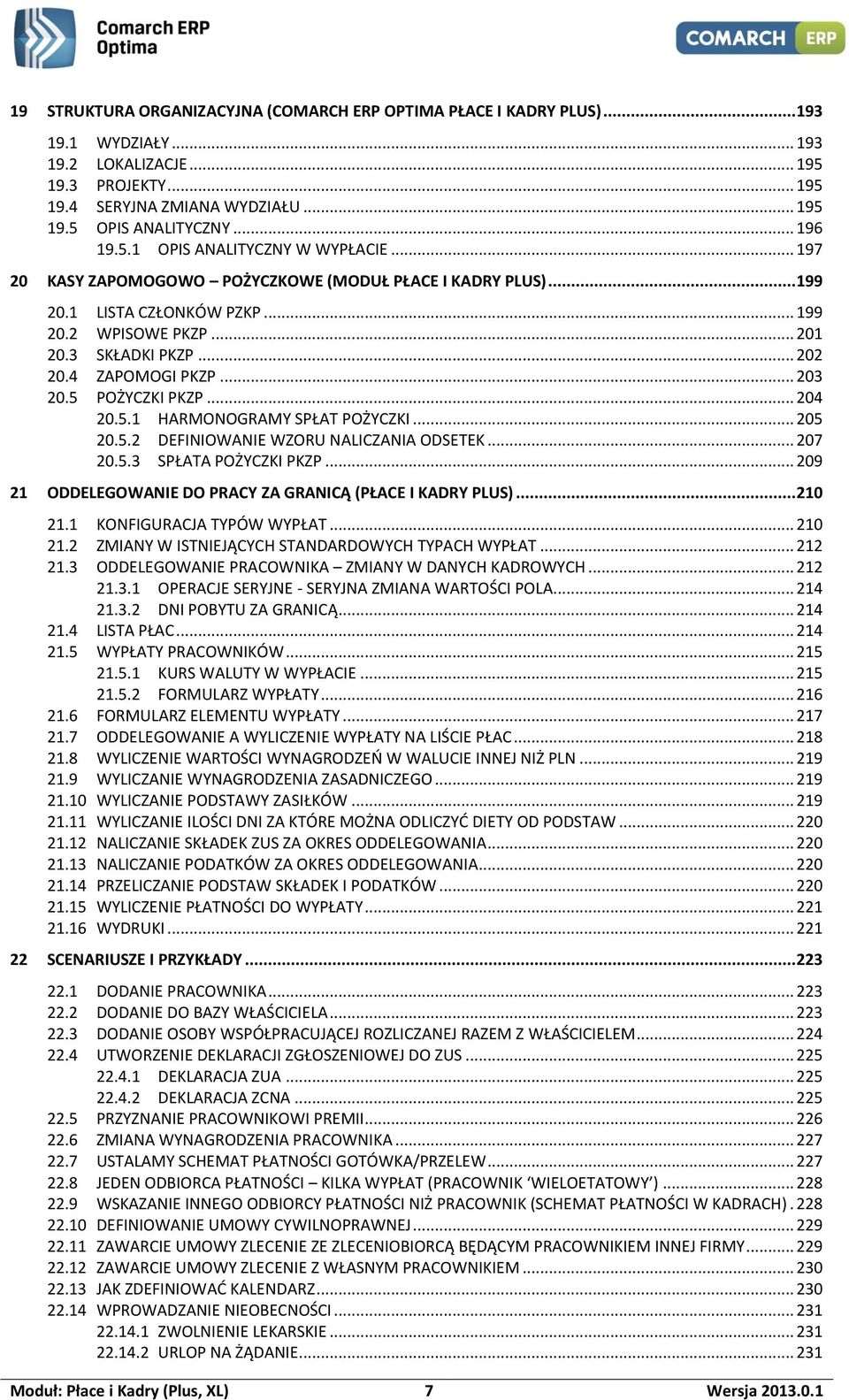 4 ZAPOMOGI PKZP... 203 20.5 POŻYCZKI PKZP... 204 20.5.1 HARMONOGRAMY SPŁAT POŻYCZKI... 205 20.5.2 DEFINIOWANIE WZORU NALICZANIA ODSETEK... 207 20.5.3 SPŁATA POŻYCZKI PKZP.