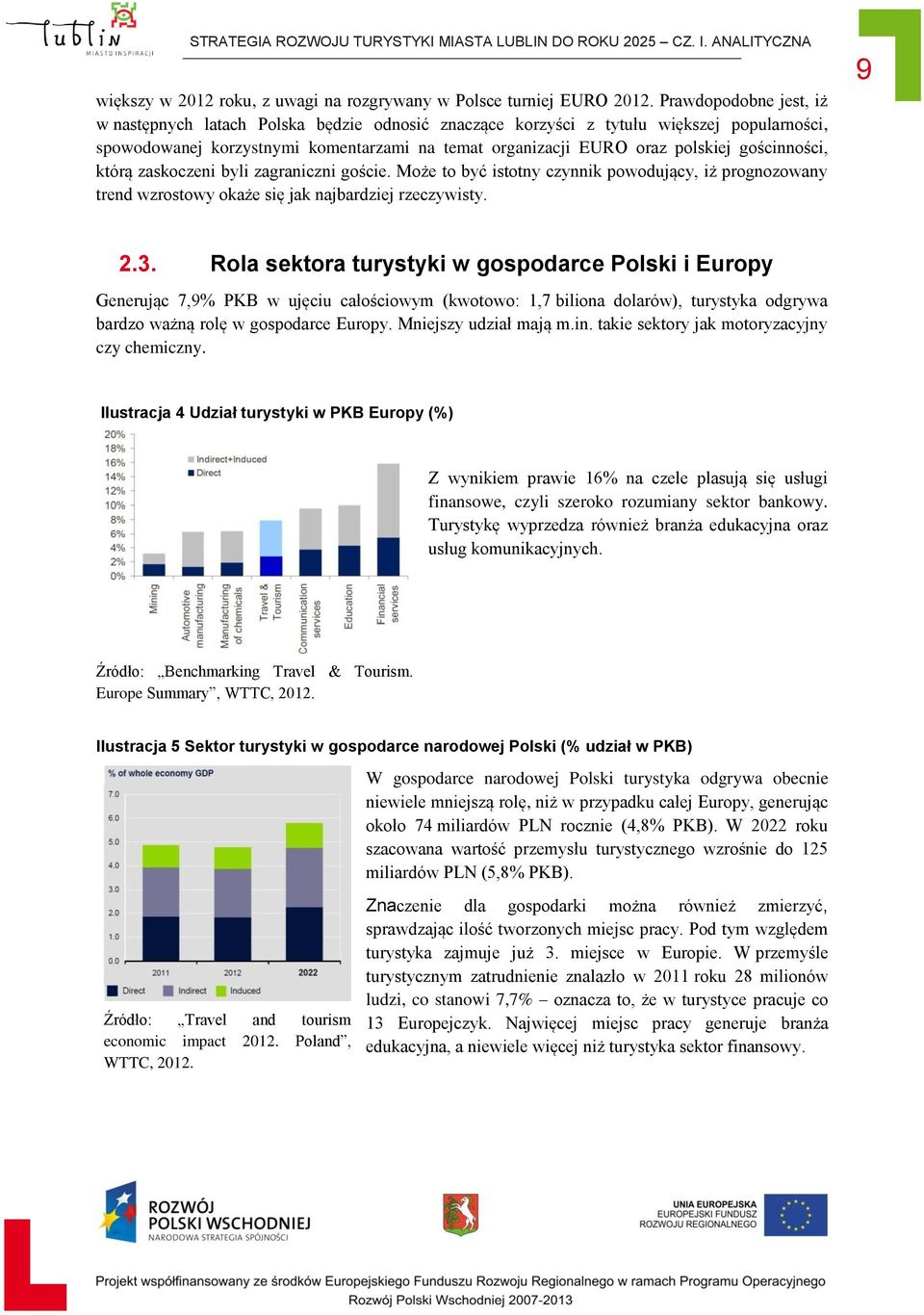 gościnności, którą zaskoczeni byli zagraniczni goście. Może to być istotny czynnik powodujący, iż prognozowany trend wzrostowy okaże się jak najbardziej rzeczywisty. 9 2.3.