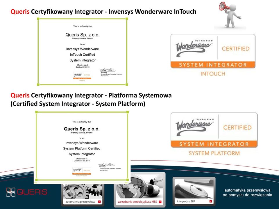 Systemowa (Certified System Integrator -