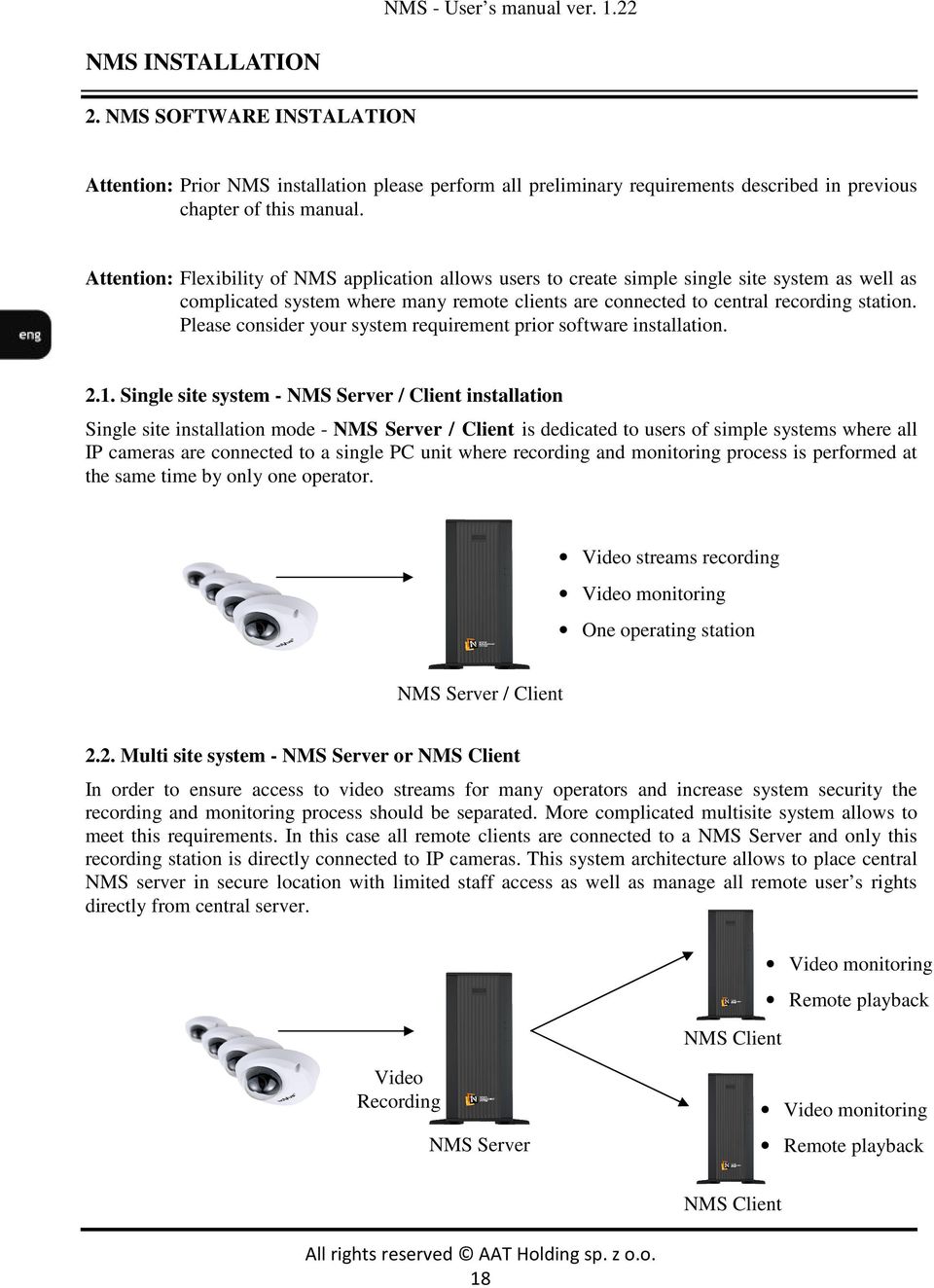 Please consider your system requirement prior software installation. 2.1.