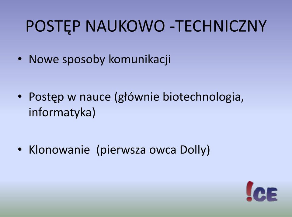 (głównie biotechnologia,