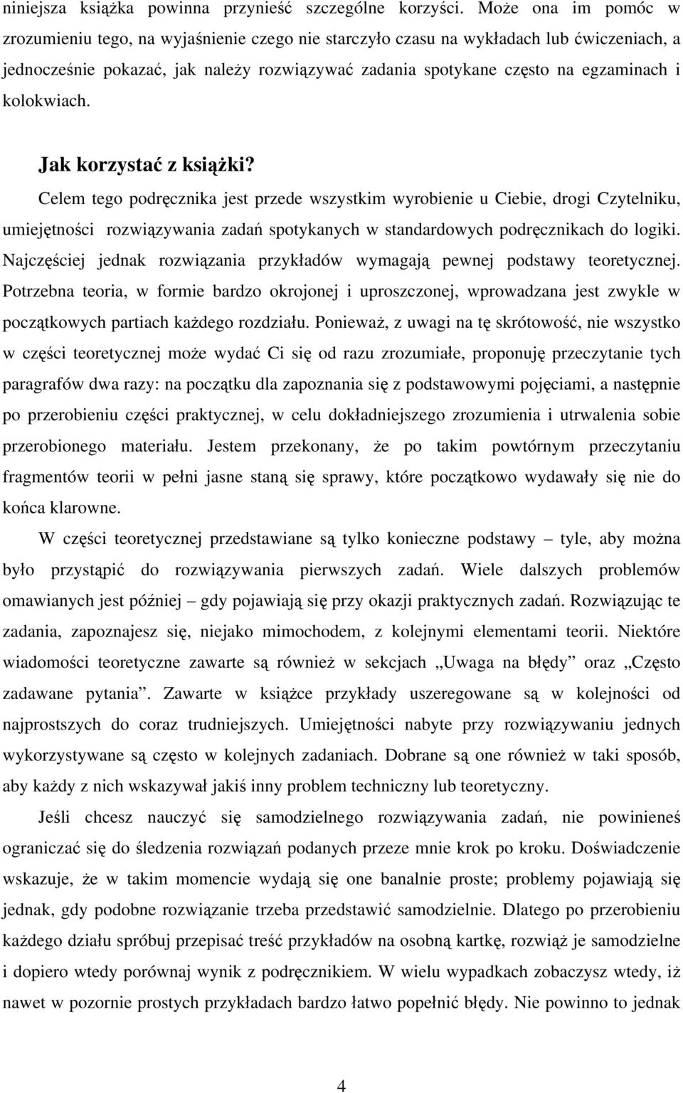 kolokwiach. Jak korzystać z książki?