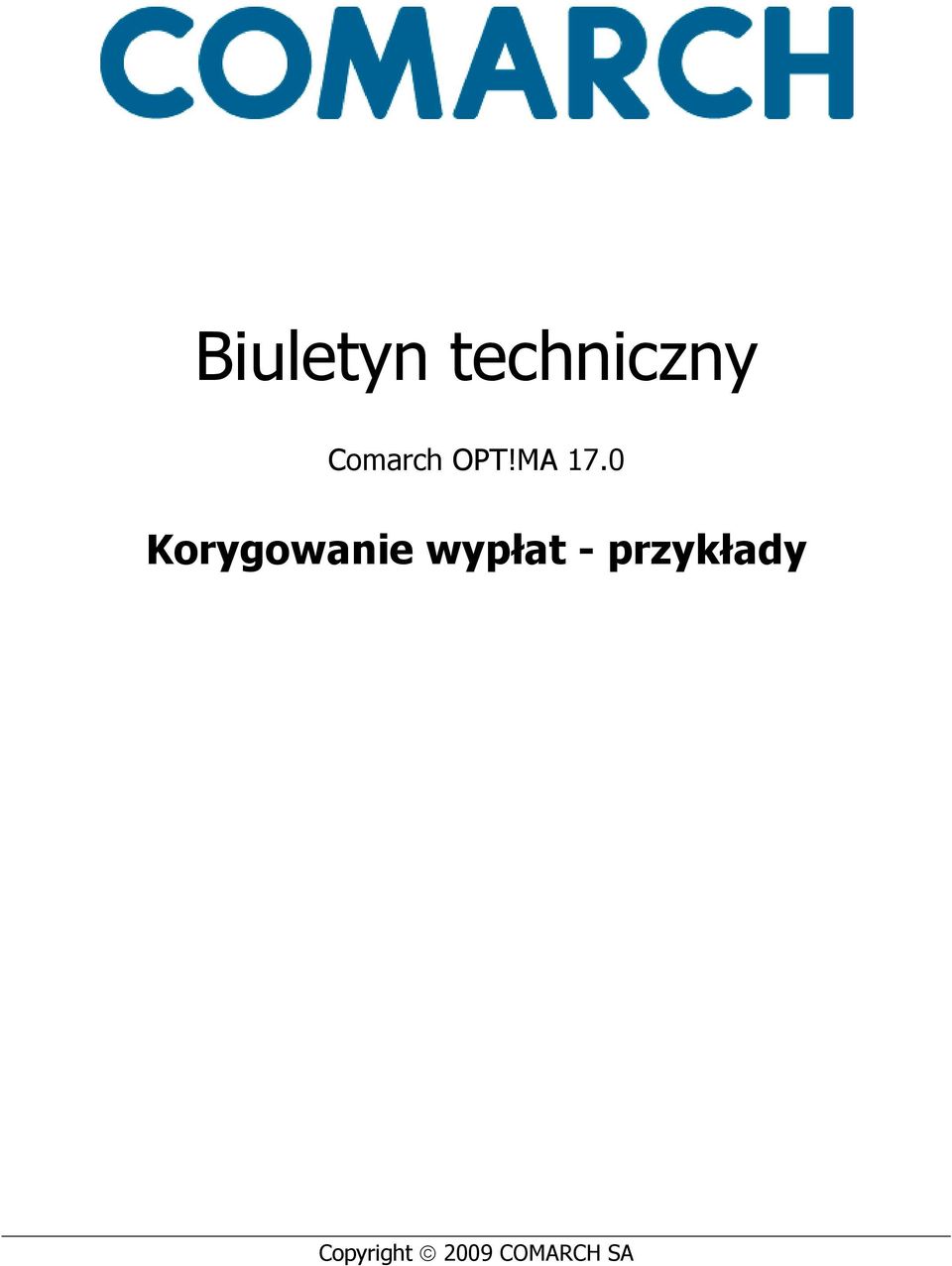 0 Korygowanie wypłat -