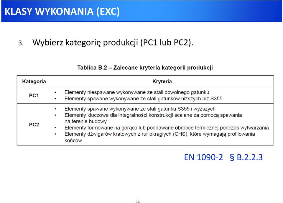 produkcji(pc1 lub