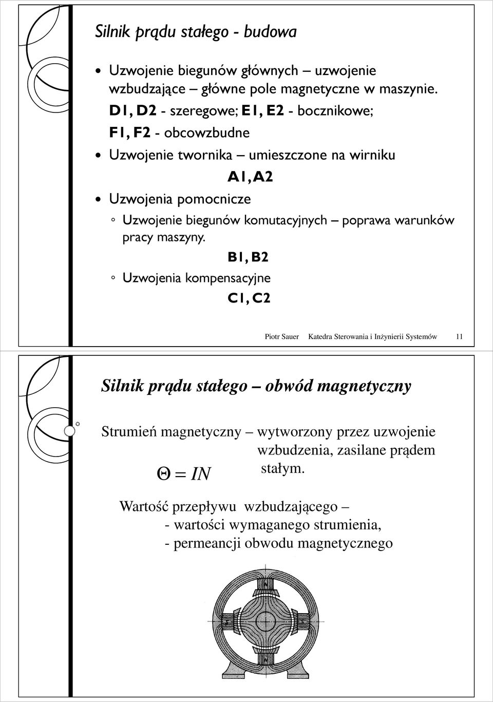 komutacyjnych poprawa warunków pracy maszyny.