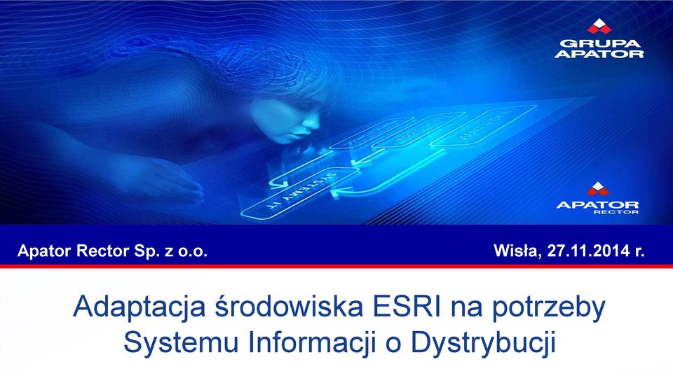 Adaptacja środowiska ESRI na