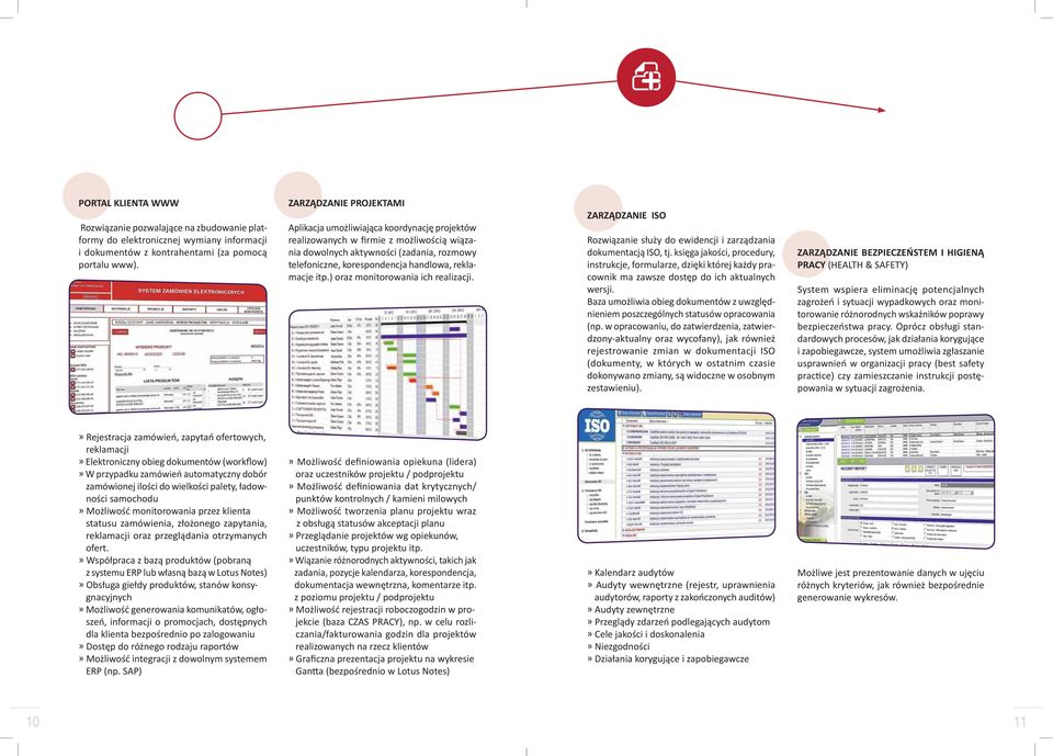 reklamacje itp.) oraz monitorowania ich realizacji. ZARZĄDZANIE ISO Rozwiązanie służy do ewidencji i zarządzania dokumentacją ISO, tj.