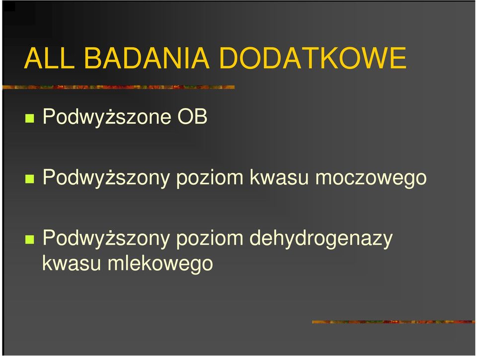 poziom kwasu moczowego