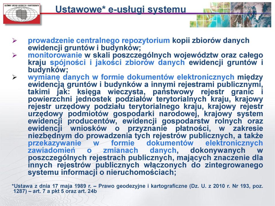 wieczysta, państwowy rejestr granic i powierzchni jednostek podziałów terytorialnych kraju, krajowy rejestr urzędowy podziału terytorialnego kraju, krajowy rejestr urzędowy podmiotów gospodarki