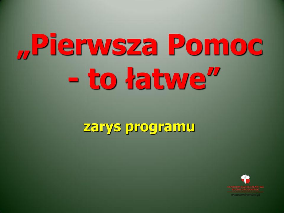 to łatwe