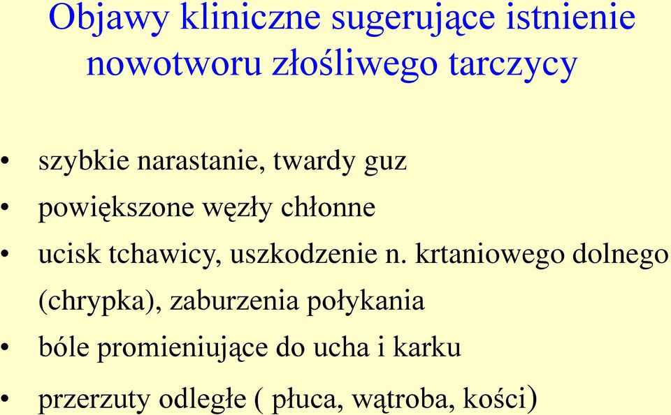 tchawicy, uszkodzenie n.