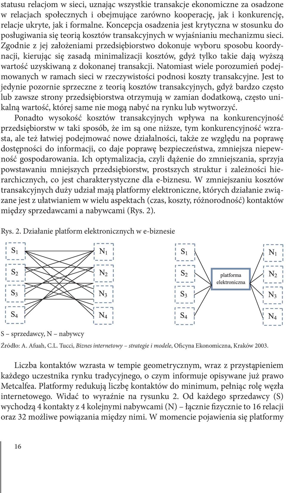 Zgodnie z jej założeniami przedsiębiorstwo dokonuje wyboru sposobu koordynacji, kierując się zasadą minimalizacji kosztów, gdyż tylko takie dają wyższą wartość uzyskiwaną z dokonanej transakcji.